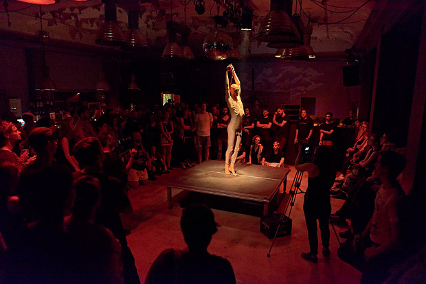 <i>Der Rote Ritter</i> - performance by Stefano Taiuti