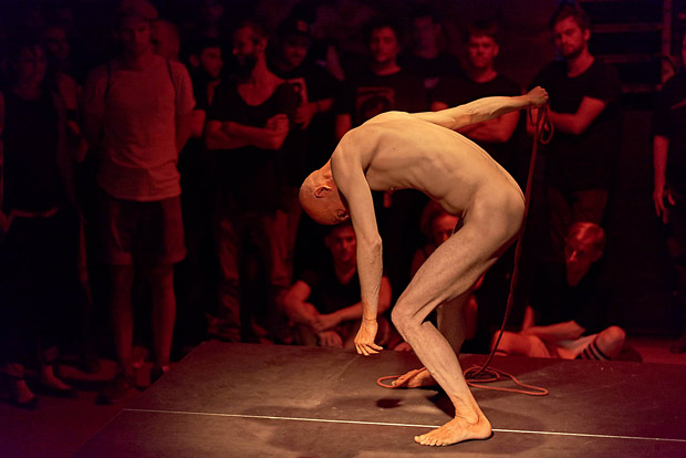 <i>Der Rote Ritter</i> - performance by Stefano Taiuti