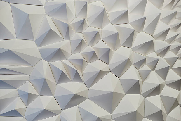 <i>Tesela</i> - interactive mapping sculpture by Aristides Garcia