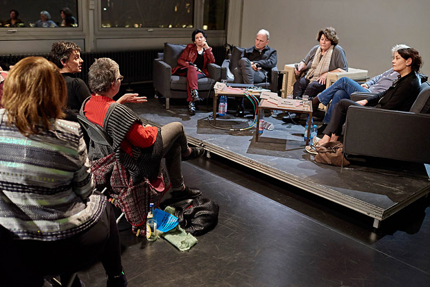 Symposium, Panel 2: <i>Die Komponistinnen der Groupe Recherche Musicales (GRM)</i> with Clara Maïda, Reinhold Friedl, Christine Groult, Beatriz Ferreyra & Bettina Wackernagel