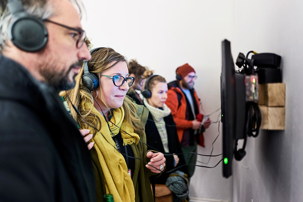 Martin Tetreault [CA] & Dieb13 [AT] – <i>Graphic Varispeed</i>, 13 Vinyl Records, 13 Glue Casts, Text and Videos, 2019 – <i>Persisting Realities</i>